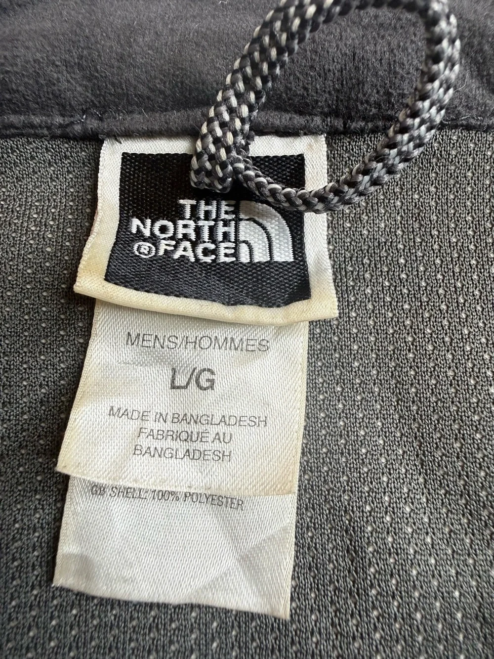 The North Face Black Men's Fleece Vest with Logo